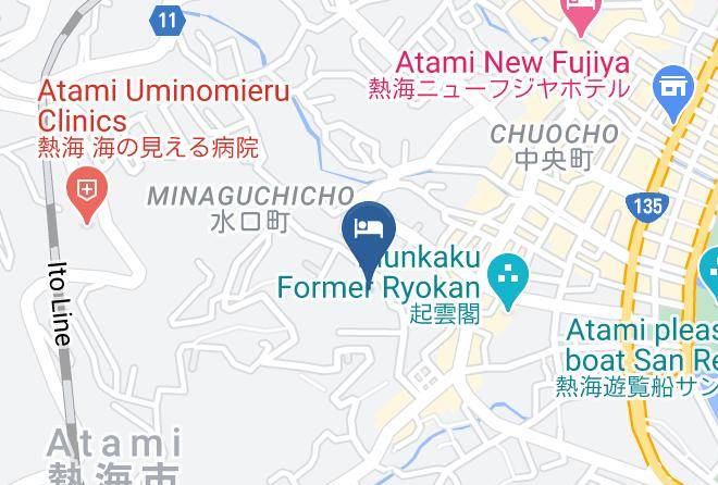 Atami City - Shin Kado Ya Maps