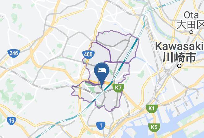 Yokohama City Kohoku Ward - Shin Yokohama Kokusai Hotel Maps