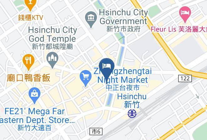 Hsinchu City - Shin Yuan Celeb Metro Hotel Maps