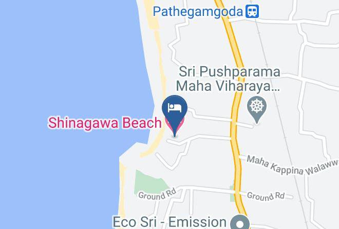 Galle - Shinagawa Beach Maps