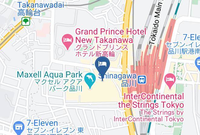 Minato Ward - Shinagawa Prince Hotel Annex Tower Maps