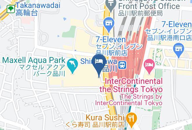 Minato Ward - Shinagawa Prince Hotel East Tower Maps