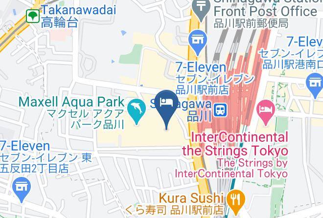 Minato Ward - Shinagawa Prince Hotel Main Tower Maps