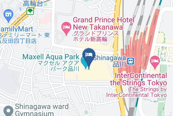 Minato Ward - Shinagawa Prince Hotel Maps