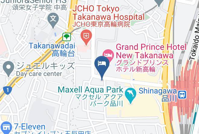 Minato Ward - Shinagawa Tobu Hotel Maps