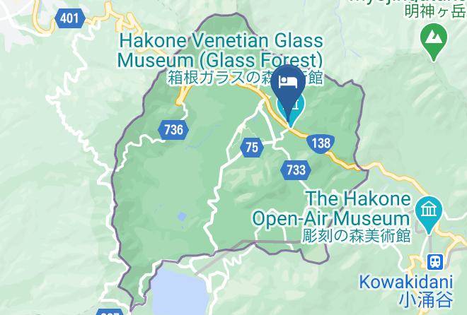 Hakone Townashigarashimo District - Shinanoki Ichinoyu Maps