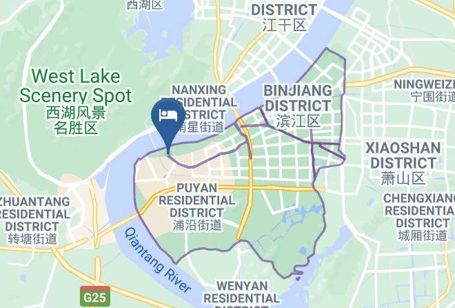 Hangzhou - Shine Day Hotel Maps