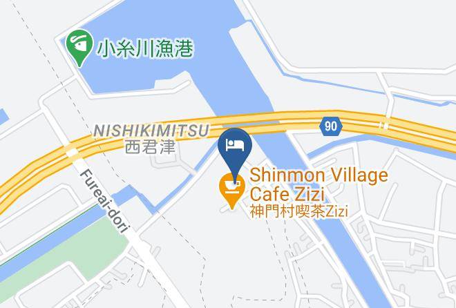Kimitsu City - Shine Riverside Inn Maps