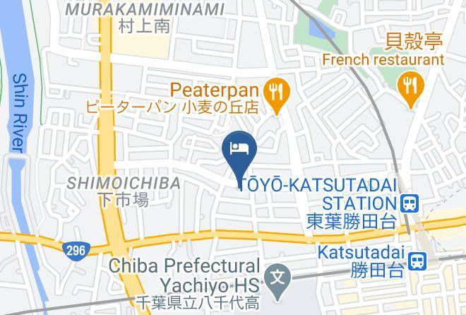 Yachiyo City - Shinebisuya Maps