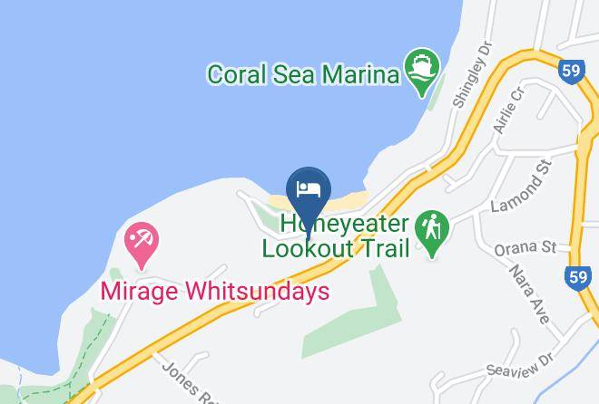 Whitsunday - Shingley Beach Resort Whitsundays Maps