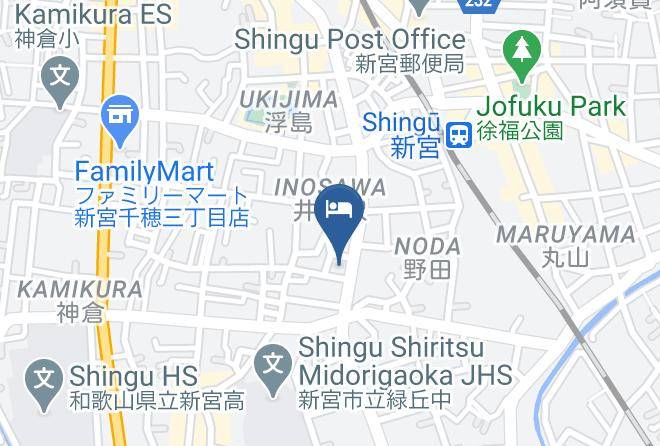 Shingu City - Shingu Ui Hotel Maps