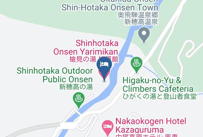 Takayama City - Shinhotaka Onsen Yarimikan Maps