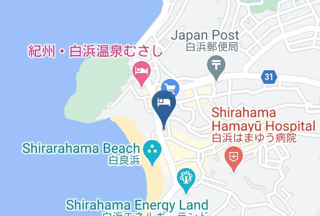 Shirahama Townnishimuro District - Shinnishiki Hotel Maps