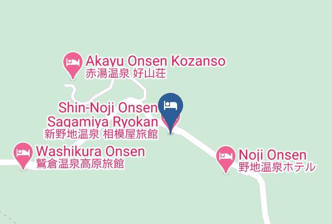 Fukushima City - Shin Noji Onsen Sagamiya Ryokan Maps