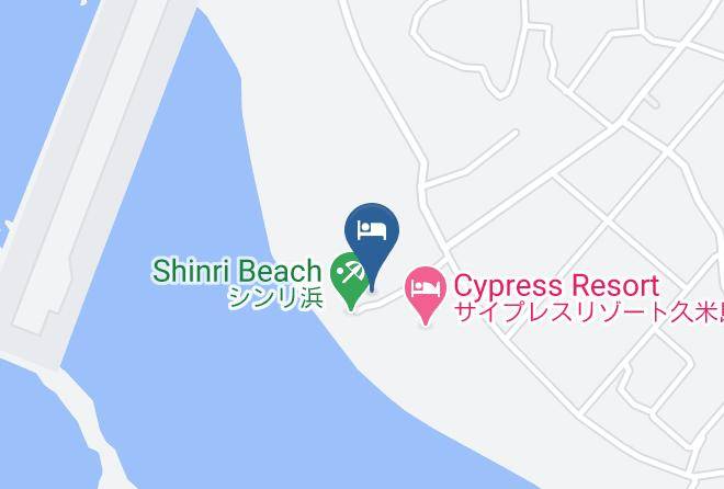 Kumejima Townshimajiri District - Shinrihama Seaside Park Maps