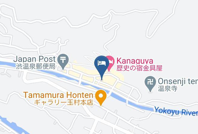 Yamanouchi Townshimotakai District - Shinshu's Parents' Home Yodaya Hot Spring Inn Maps