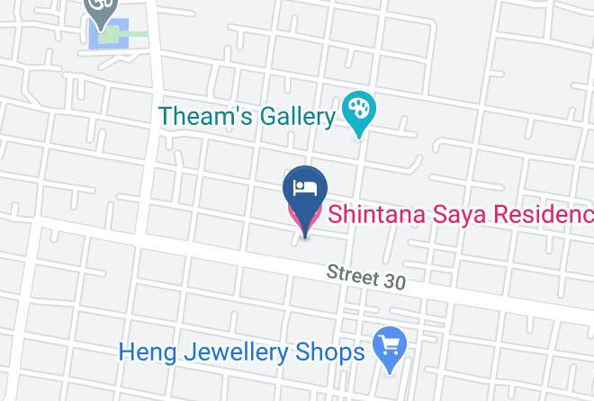 Shintana Saya Residence Karte - Siem Reap - Siem Reab Town