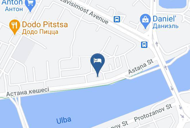 Shiny River Hotel Map