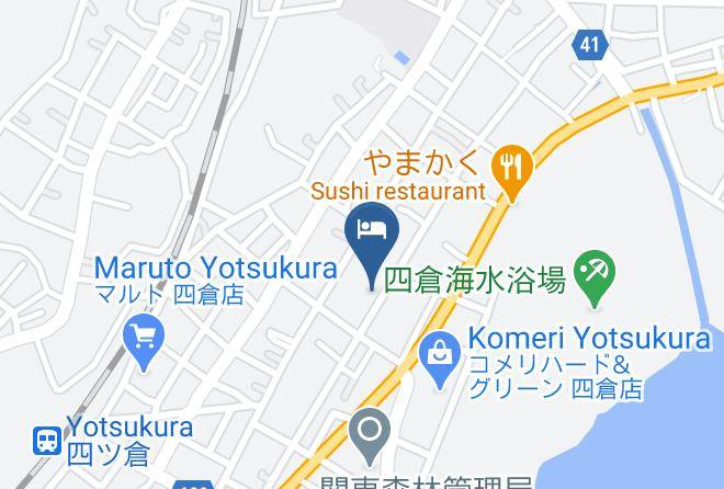 Iwaki City - Shinyone Ryokan Maps