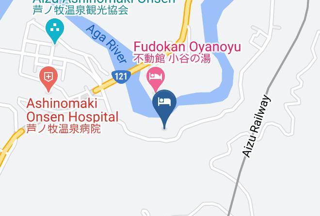 Aizuwakamatsu City - Shinyu Ryokan Maps