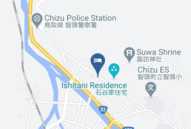 Chizu Townyazu District - Shiotaya Ryokan Maps