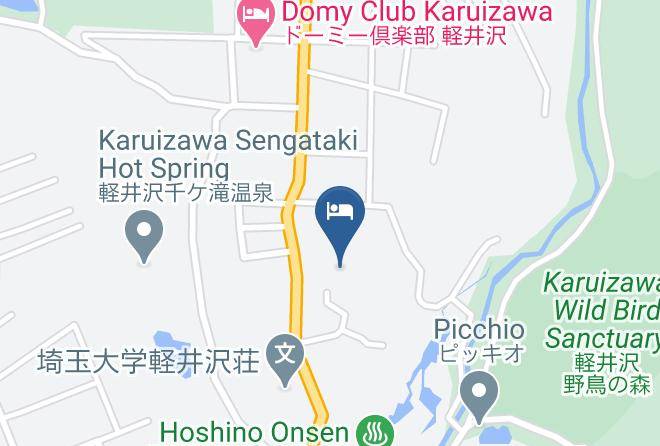 Karuizawa Townkitasaku District - Shiotsubo Onsen Hotel Maps