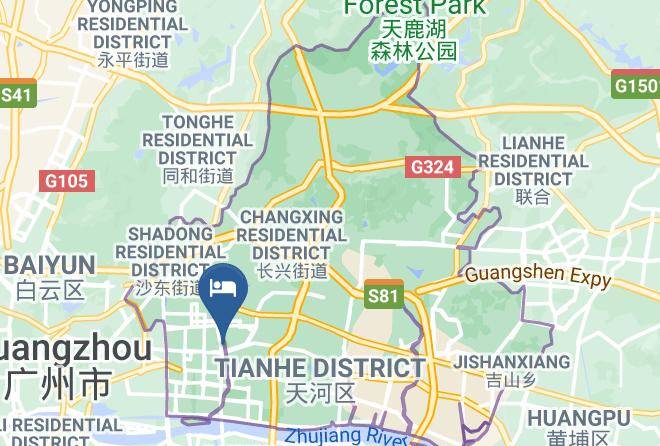 Guangzhou - Shipai Hotel Maps