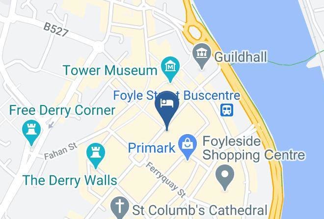 Derry Strabane - Shipquay Hotel Maps