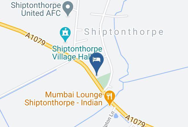 East Riding Of Yorkshire - Shiptonthorpe Arms B&b Maps