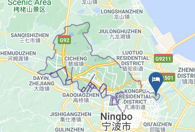 Ningbo - Shipu Hotel Maps