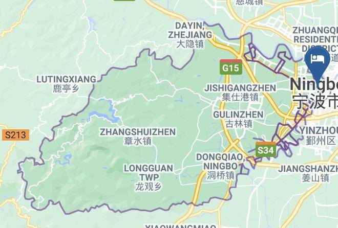 Ningbo - Shipu Seafood Restaurant Maps