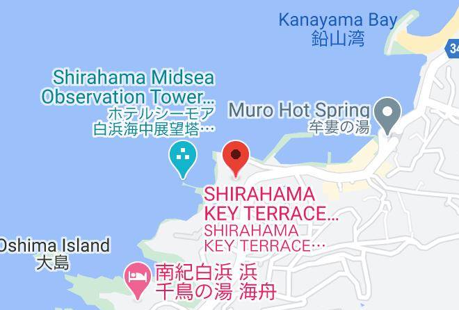 Shirahama Townnishimuro District - Shirahama Key Terrace Hotel Seamore Maps