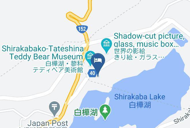 Tateshina Townkitasaku District - Shirakaba View Hotel Maps