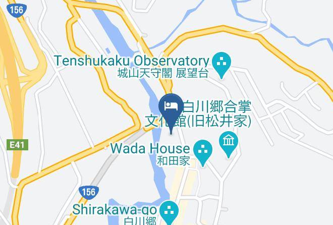 Shirakawa Vil Ono District - Shirakawa Go No Yu Maps