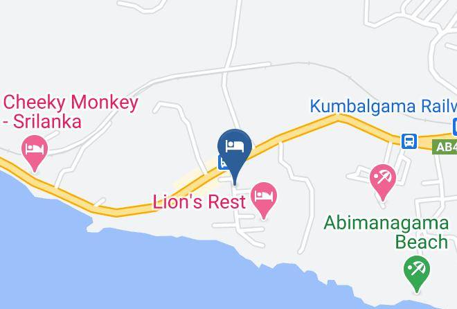 Galle - Shirani Nature Palace Maps