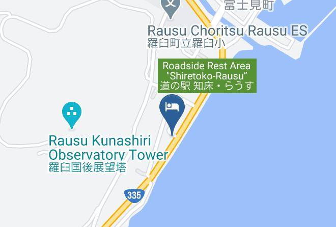 Rausu Townmenashi District - Shiretoko Serai Maps