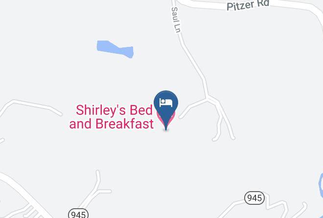 Roanoke - Shirley's Bed And Breakfast Maps