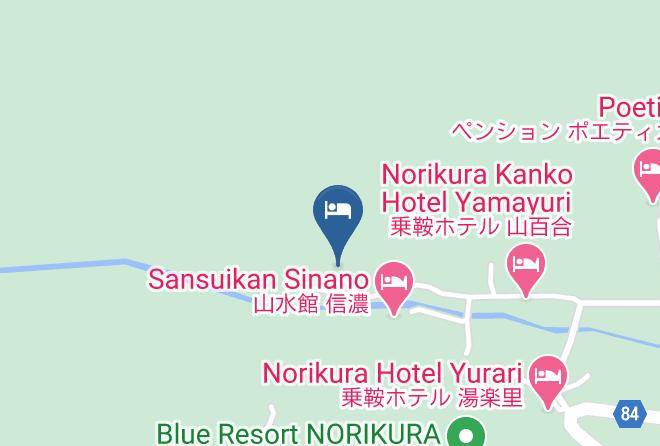 Matsumoto City - Shiroi Onsen No Yado Shirogane Maps