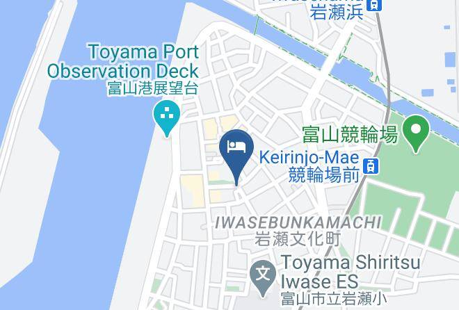 Toyama City - Shirokuma Inn Maps