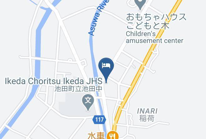 Ikeda Townimadate District - Shiromachi Annex Hotel Maps
