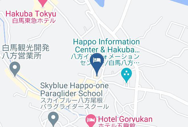 Hakuba Vil Kitaazumi District - Shirouma So Maps