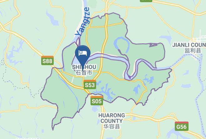 Jingzhou - Shishou Xingyue Hotel Maps