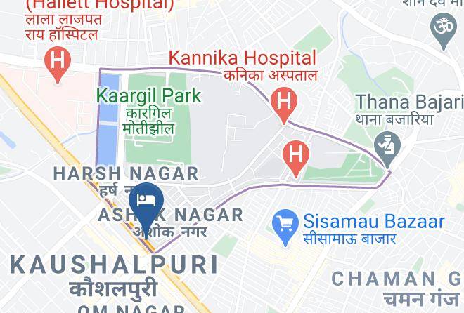 Kanpur - Shiv Dayal The Hotel Maps