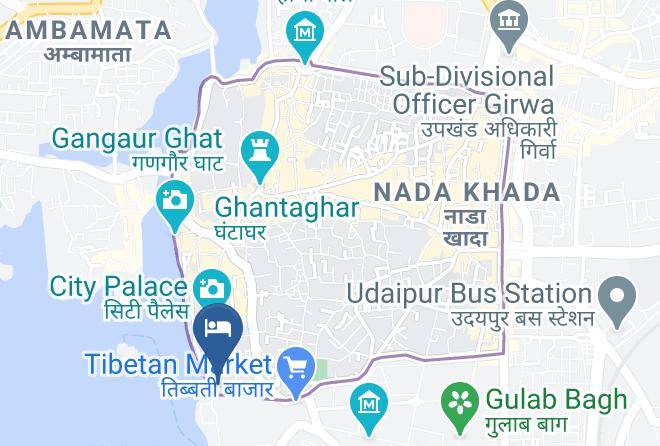 Udaipur - Shiv Niwas Palace Maps