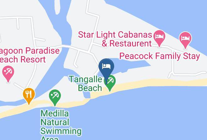 Galle - Shiva's Beach Cabanas Maps