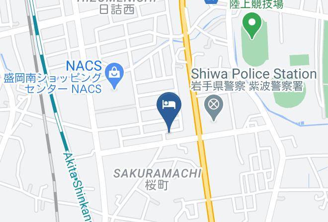 Shiwa Business Hotel Map