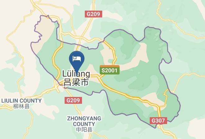 Lvliang - Shizhou Hotel Maps