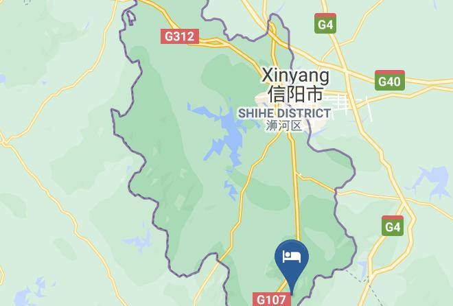 Xinyang - Shizilou Hotel Maps