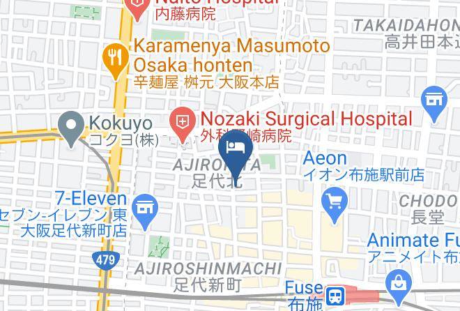 Higashiosaka City - Shizuka Business Hotel Maps