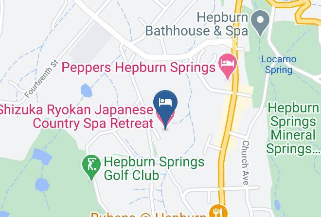Hepburn - Shizuka Ryokan Japanese Country Spa Retreat Maps